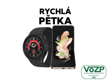 Vyhrajte Samsung Galaxy Watch 5 nebo Samsung Galaxy Z Flip4 od VoZP