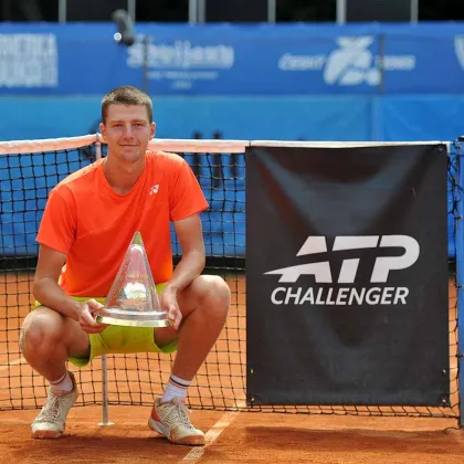 Jan Kumstát je vítězem tenisového Svijany Open