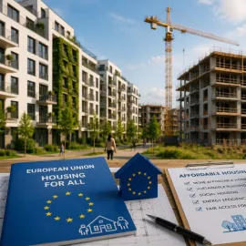 Brusel chce méně papírování a rychlejší stavbu bytů, chce řešit krizi bydlení