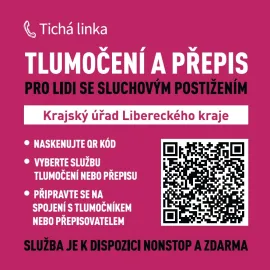 S Tichou linkou se neslyšící spojí už i na Krajském úřadě Libereckého kraje