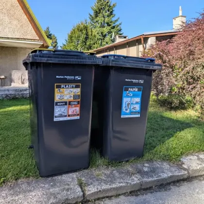 Česká Lípa rozšiřuje door to door systém třídění odpadu
