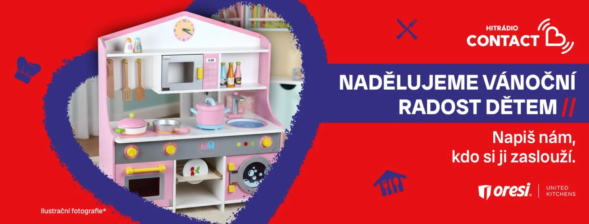 Vyhraj s námi dětskou kuchyňku ORESI!