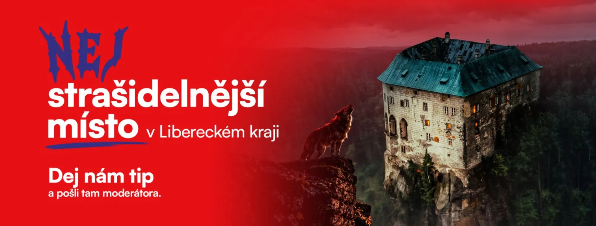 Hledáme nejstrašidelnější místo Libereckého kraje! 